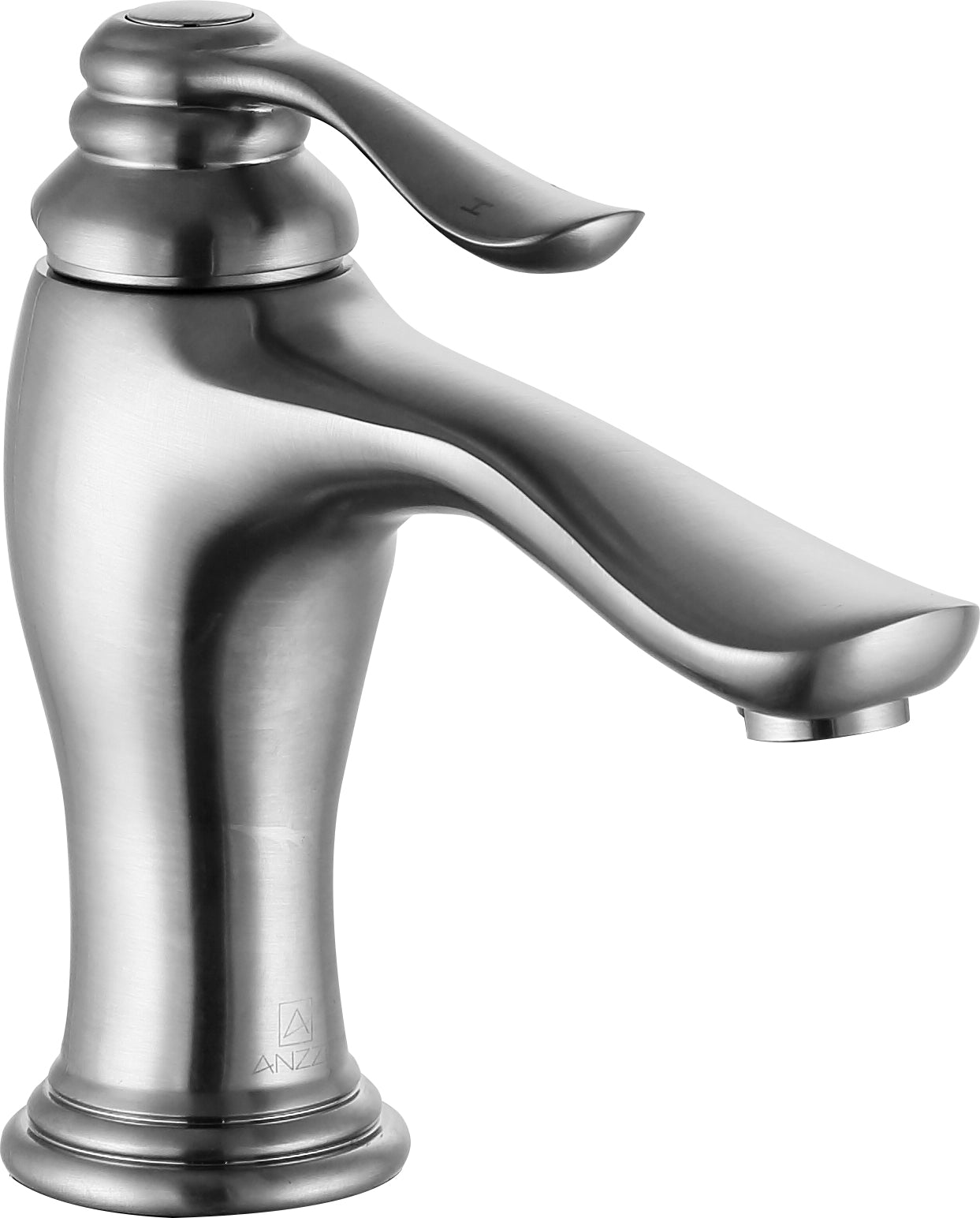 L-AZ104BN - Anfore Single Hole Single Handle Bathroom Faucet in Brushed Nickel