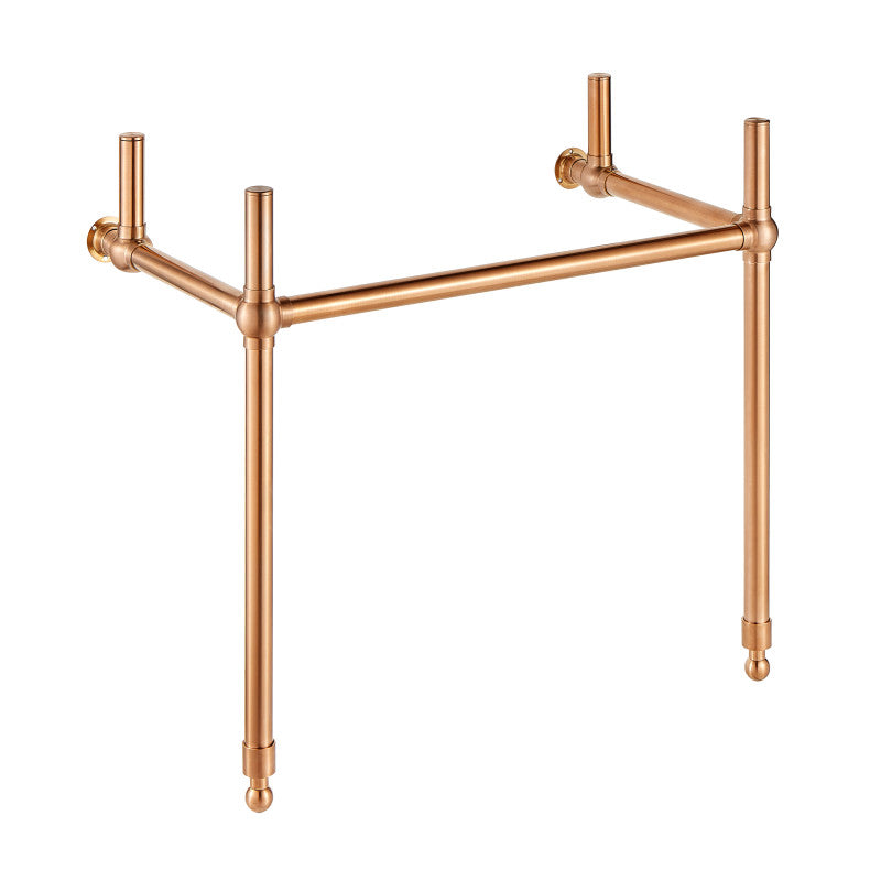 CS-FRKD01RG - Verona 34.5 in. Console Sink in Rose Gold