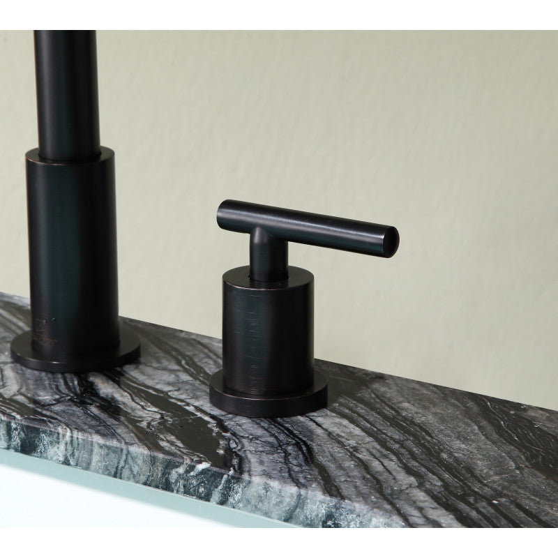 Spartan 8 in. Widespread 2-Handle Bathroom Faucet