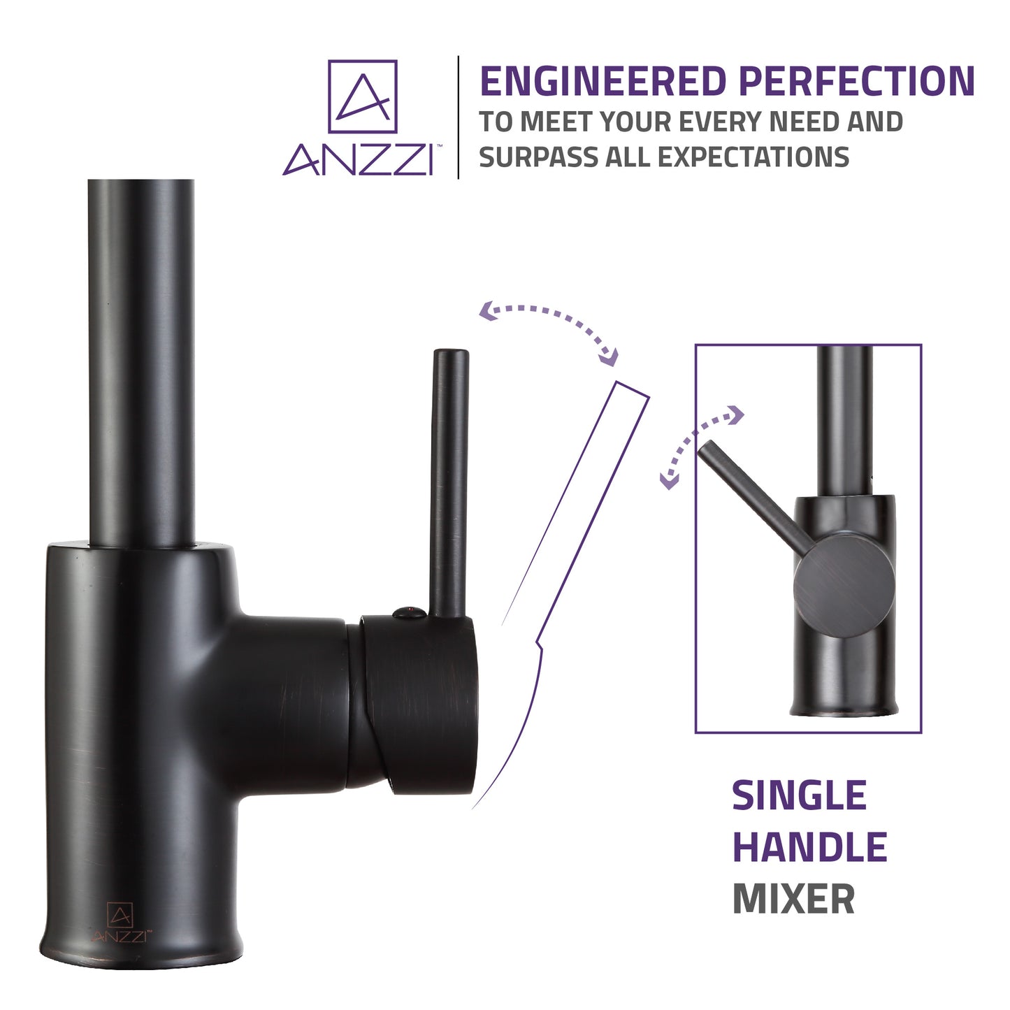 Sire Single-Handle Pull-Out Sprayer Kitchen Faucet