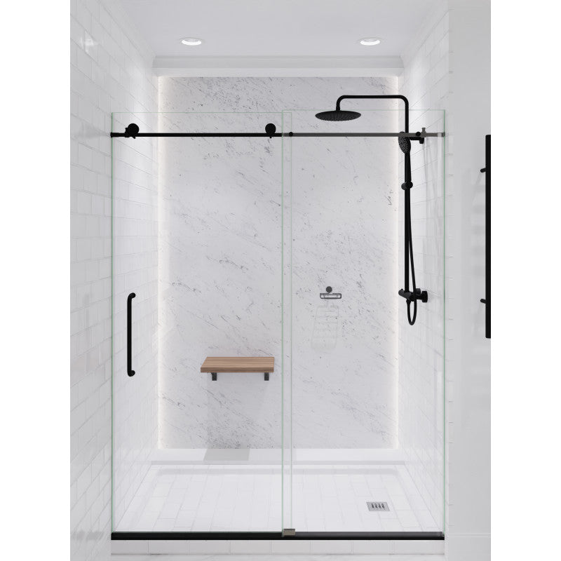 Heavy Rainfall Stainless Steel Shower Bar with Hand Sprayer