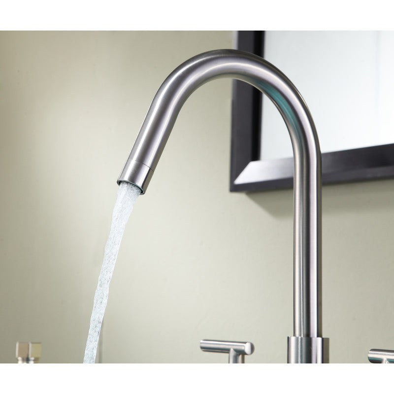 Spartan 8 in. Widespread 2-Handle Bathroom Faucet
