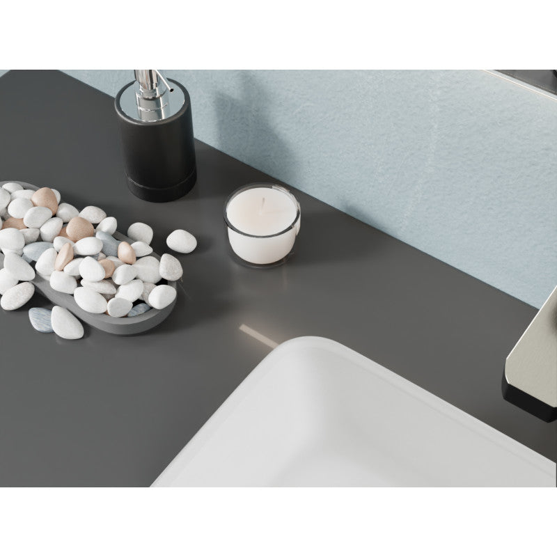 Innovio Rectangle Glass Vessel Bathroom Sink