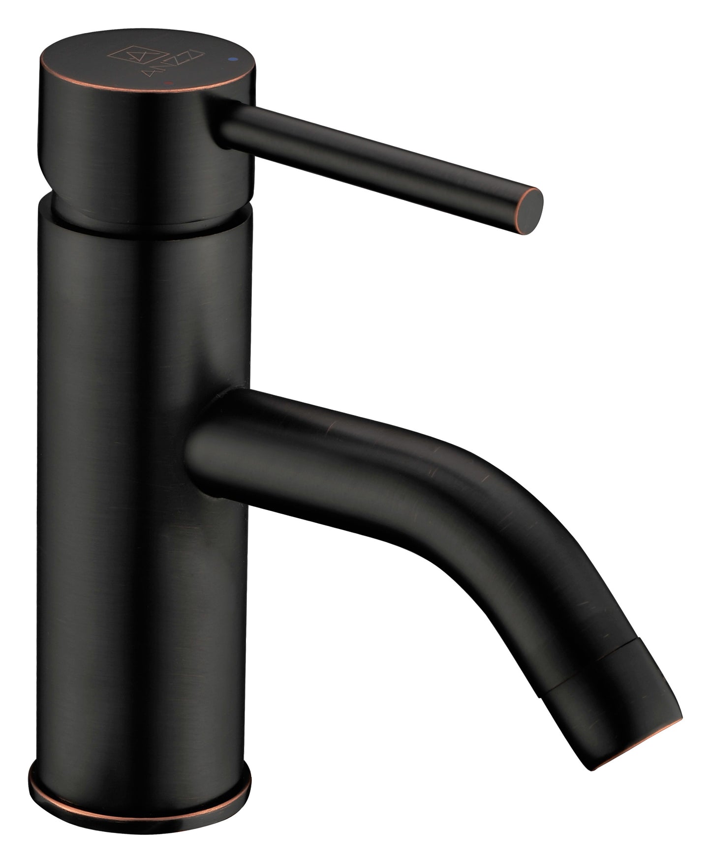 L-AZ030ORB - Bravo Series Single Hole Single-Handle Low-Arc Bathroom Faucet in Oil Rubbed Bronze