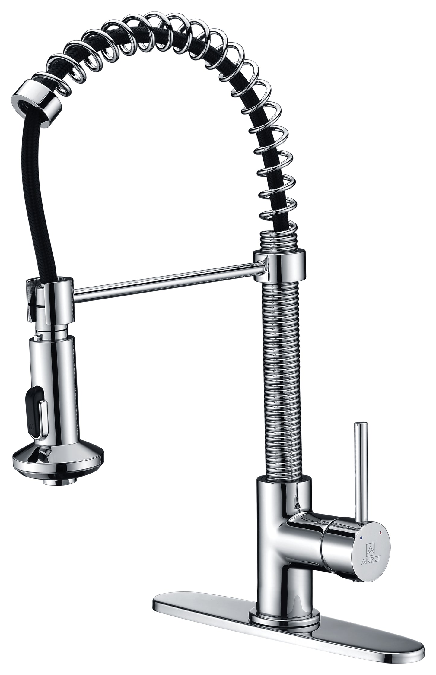 Step Single Handle Pull-Down Sprayer Kitchen Faucet