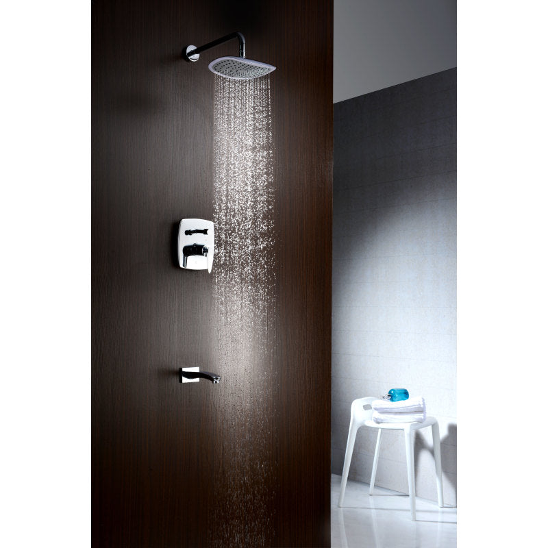 L-AZ026 - Tempo Series 1-Handle 1-Spray Tub and Shower Faucet in Polished Chrome