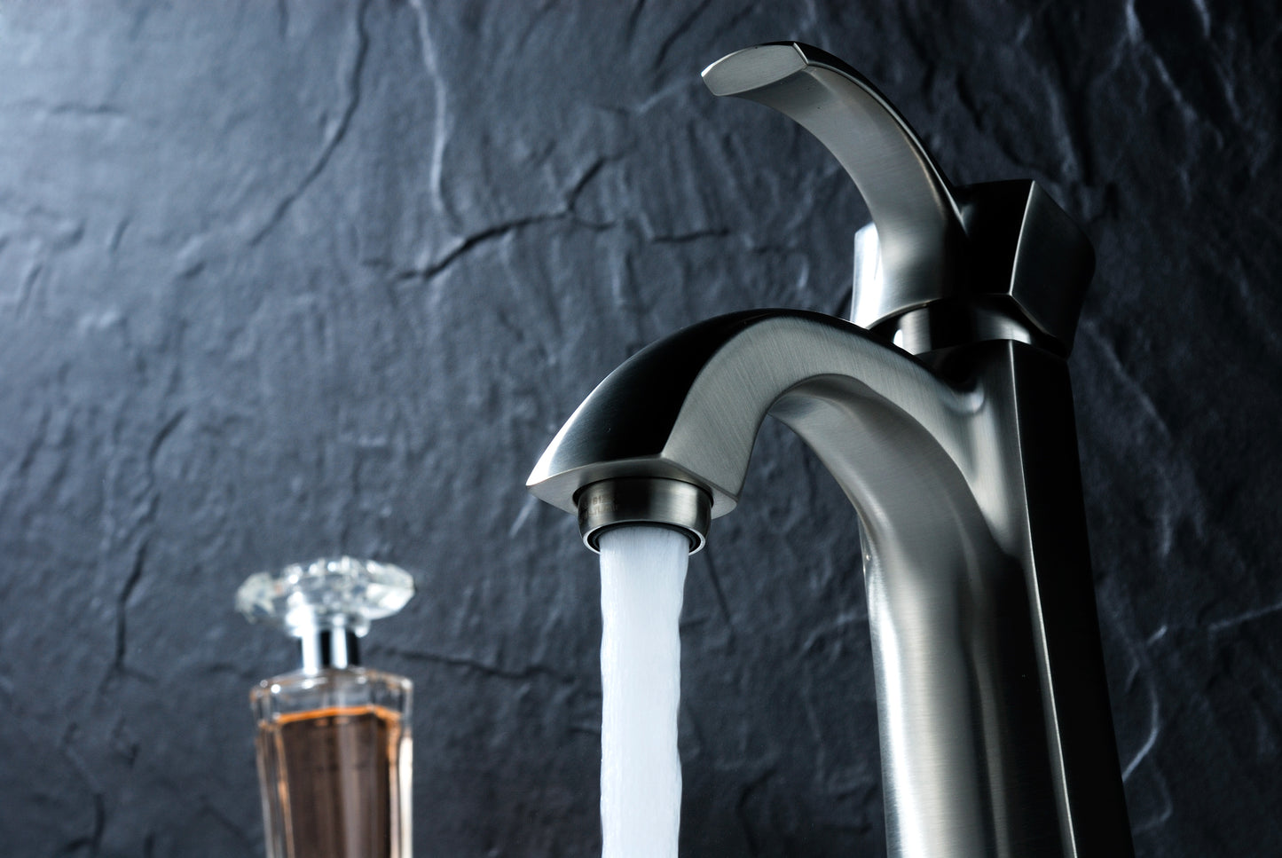 Rhythm Series Single Hole Single-Handle Mid-Arc Bathroom Faucet