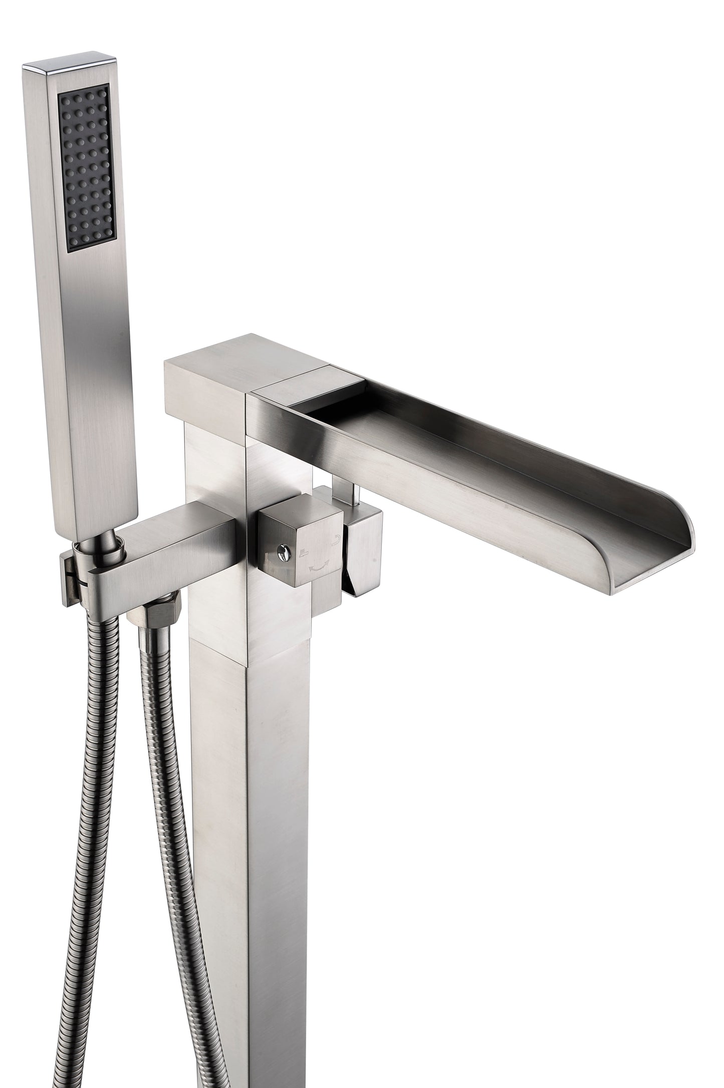 Union 2-Handle Claw Foot Tub Faucet with Hand Shower