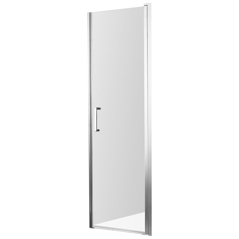 Lancer 23 in. x 72 in. Semi-Frameless Shower Door with TSUNAMI GUARD