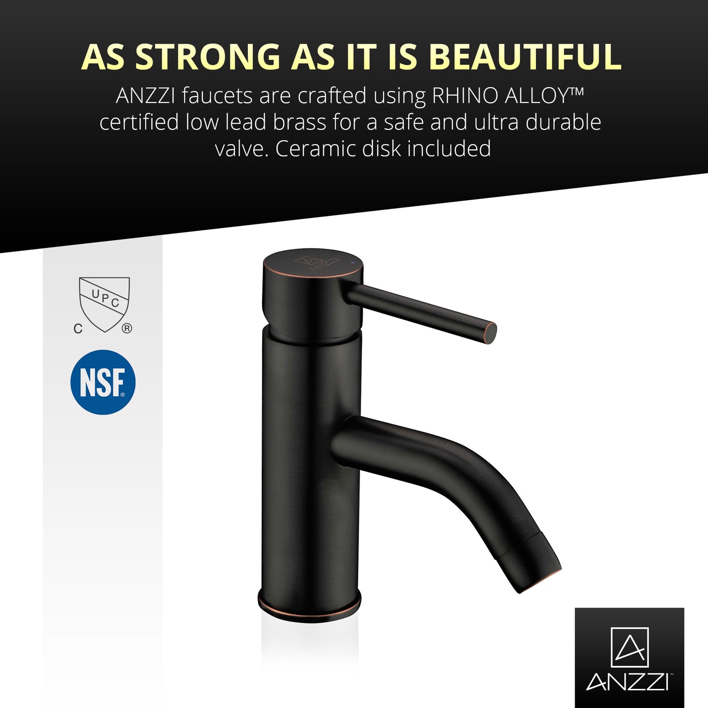 Bravo Series Single Hole Single-Handle Low-Arc Bathroom Faucet