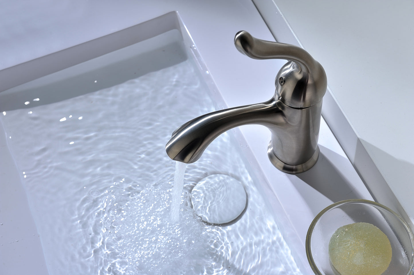 Arc Series Single Hole Single-Handle Low-Arc Bathroom Faucet