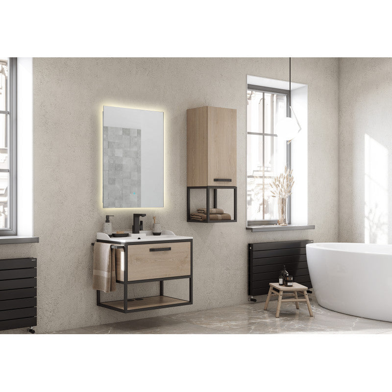 Stellar 36 in. H x 28 in. W Frameless LED Bathroom Mirror