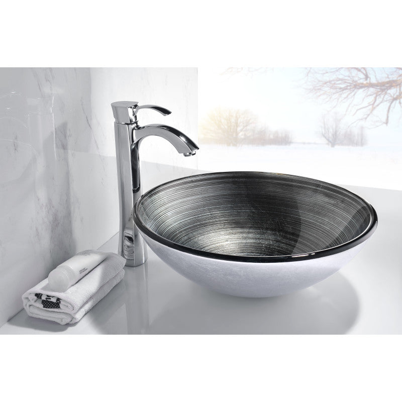 Tara Series Deco-Glass Vessel Sink