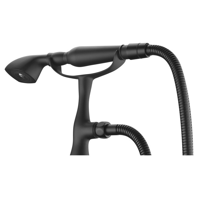 Tugela 3-Handle Claw Foot Tub Faucet with Hand Shower