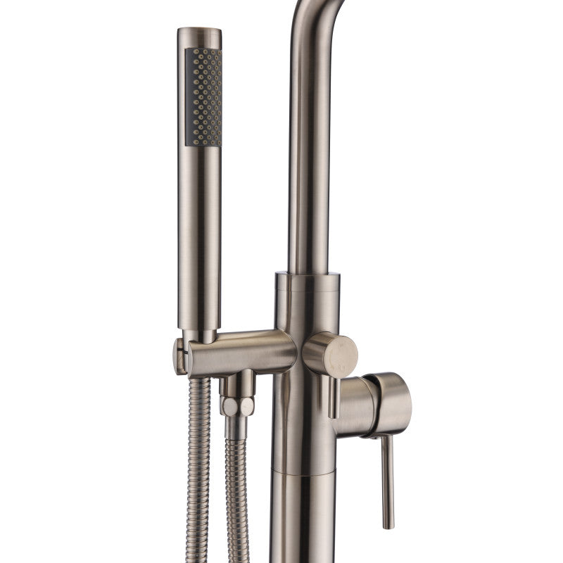 Moray Series 2-Handle Freestanding Tub Faucet with Hand Shower