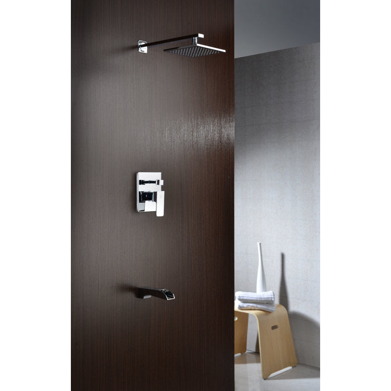 Mezzo Series 1-Handle 1-Spray Tub and Shower Faucet