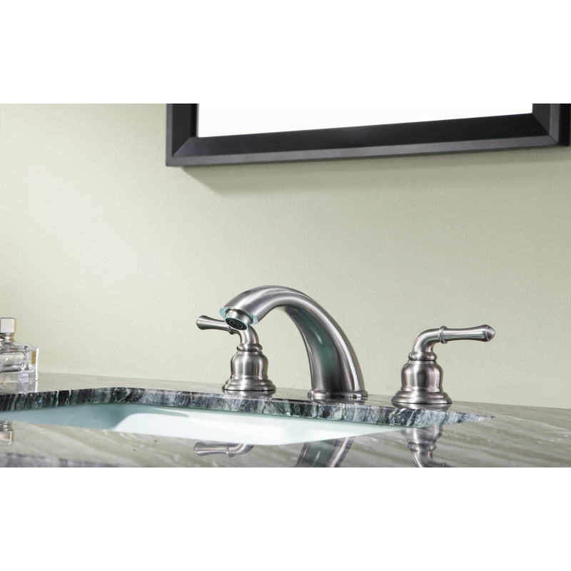 L-AZ186BN - Princess 8 in. Widespread 2-Handle Bathroom Faucet in Brushed Nickel