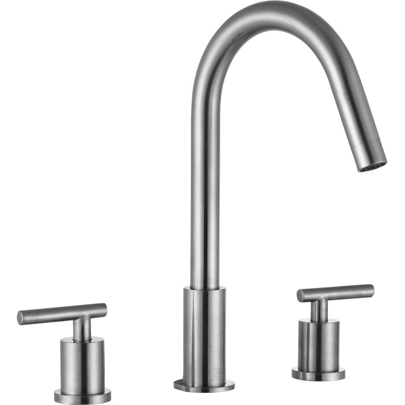L-AZ191BN - Spartan 8 in. Widespread 2-Handle Bathroom Faucet in Brushed Nickel