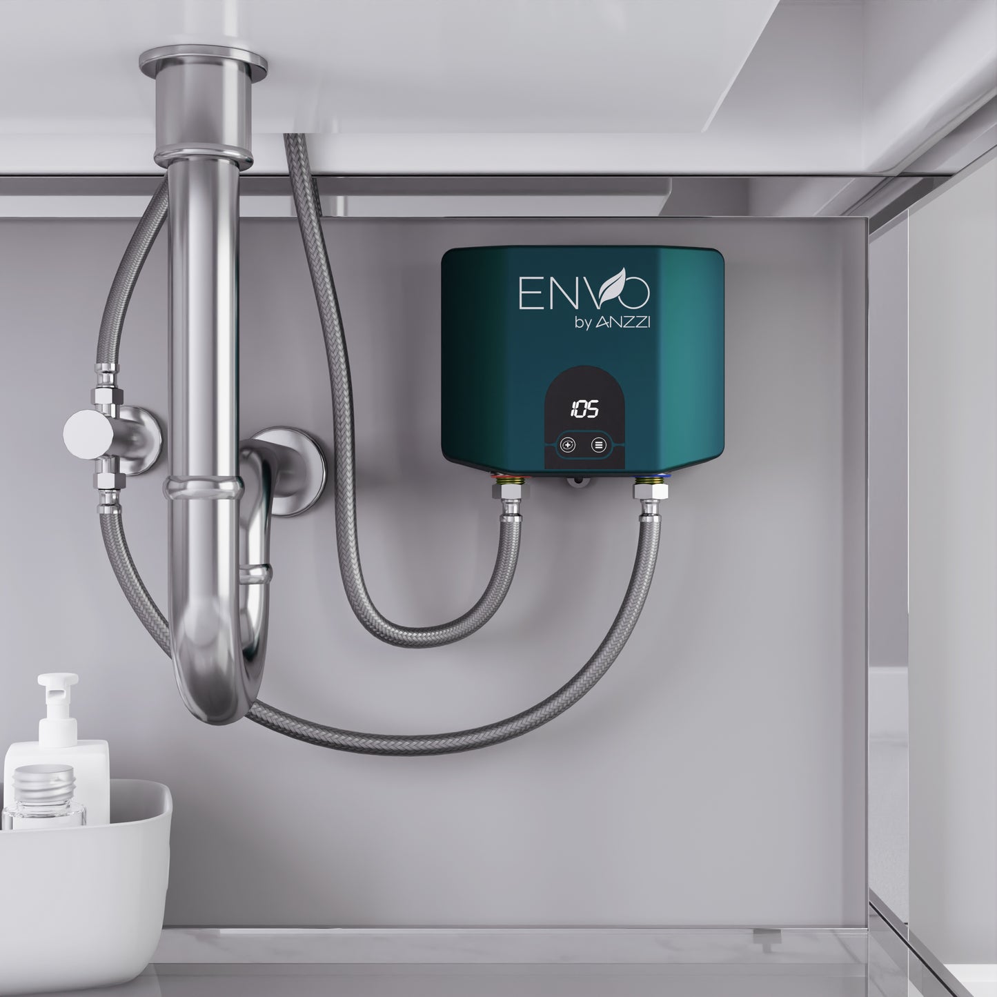 WH-AZ006-M1-2PK - ENVO Ansen Two-Pack 6 kW Tankless Electric Water Heater