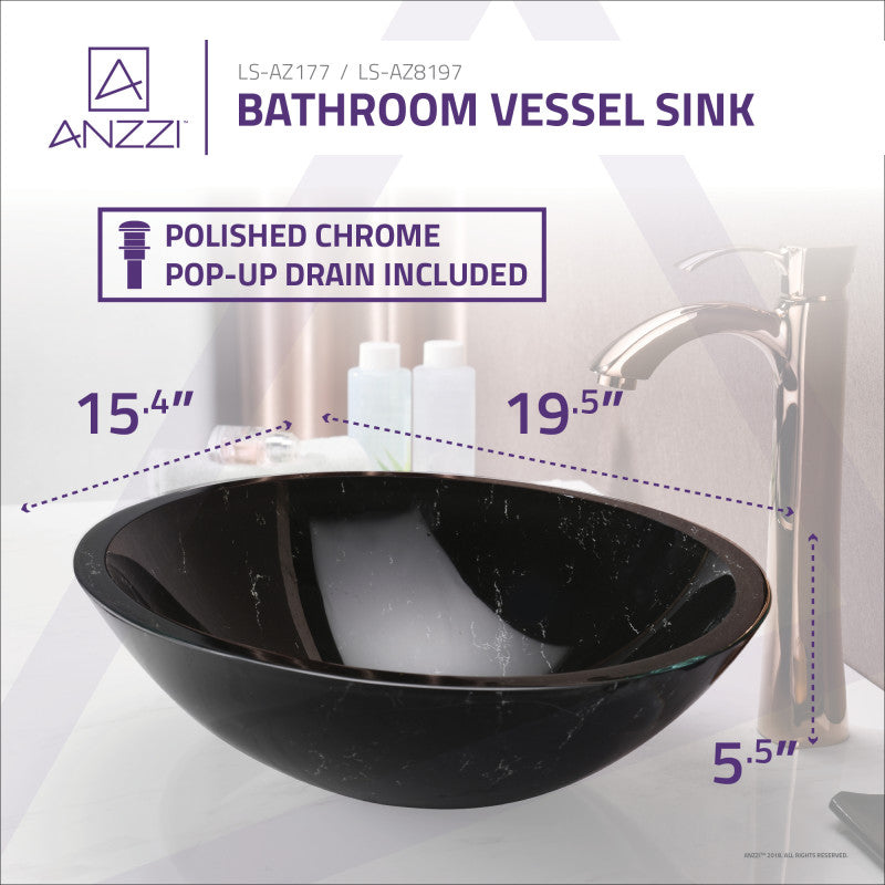 Lepea Series Vessel Sink