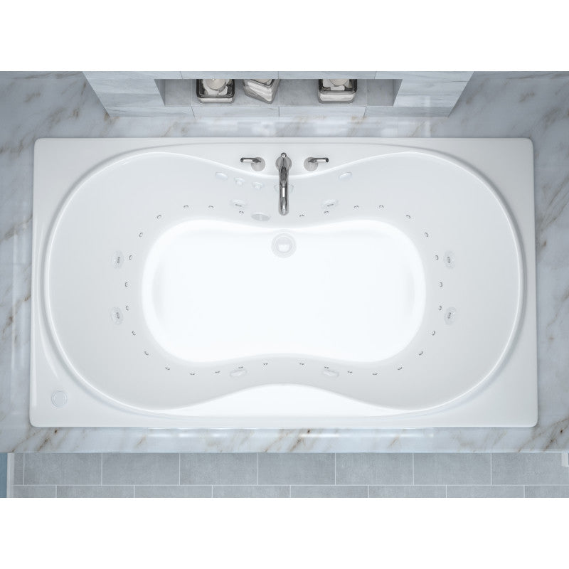 Atlantis Whirlpools Whisper 36 x 72 Rectangular Air & Whirlpool Jetted Bathtub