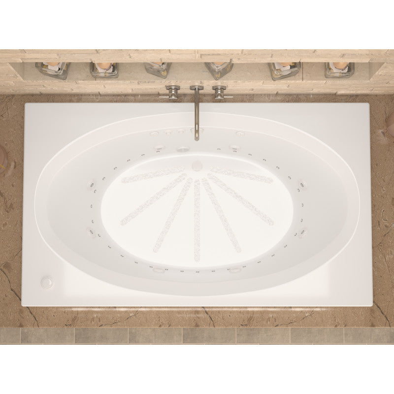 Atlantis Whirlpools Vogue 42 x 72 Rectangular Air & Whirlpool Jetted Bathtub
