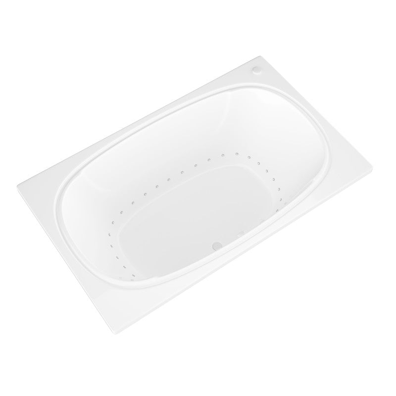 Atlantis Whirlpools Charleston 48 x 78 Rectangular Air Jetted Bathtub