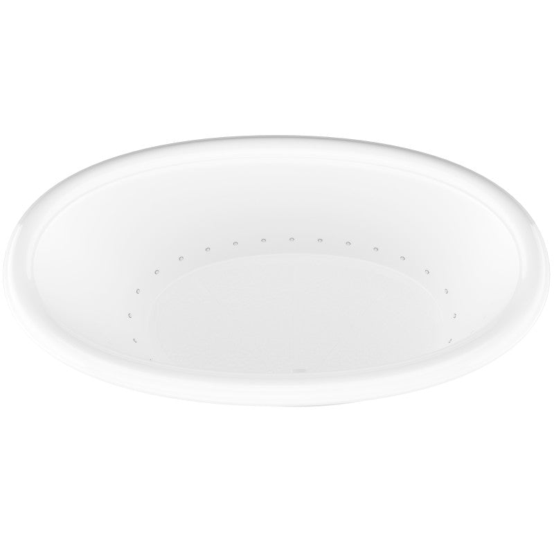 Atlantis Whirlpools Petite 44 x 78 Oval Air Jetted Bathtub