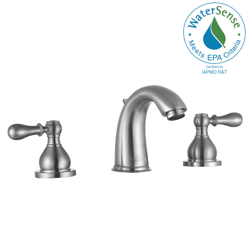 Merchant 8 in. Widespread 2-Handle Bathroom Faucet in Brushed Nickel