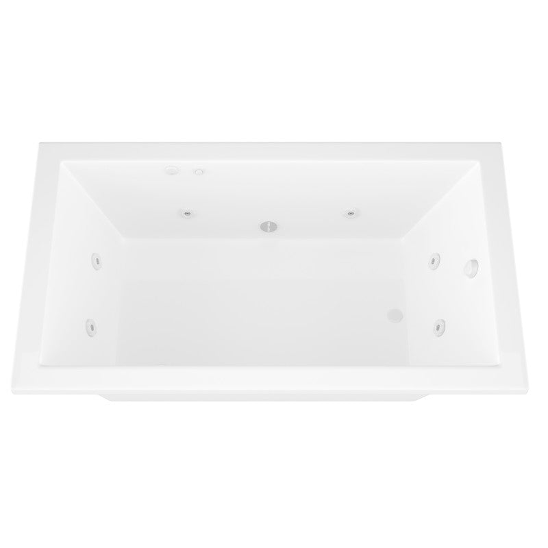 Atlantis Whirlpools Venetian 42 x 72 Rectangular Whirlpool Jetted Bathtub