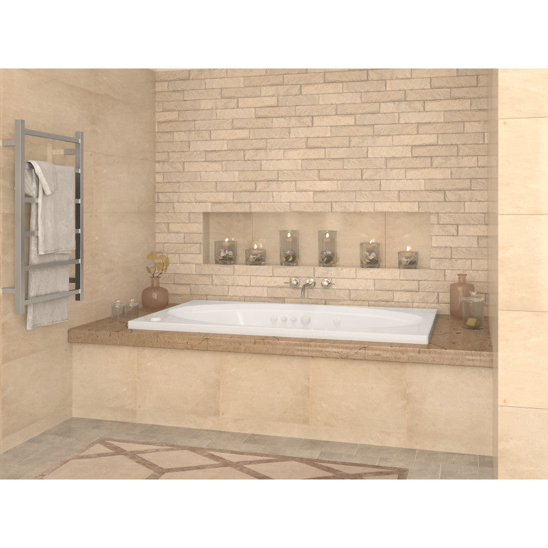 Atlantis Whirlpools Vogue 42 x 72 Rectangular Air & Whirlpool Jetted Bathtub