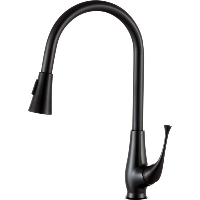 Meadow Single-Handle Pull-Out Sprayer Kitchen Faucet in Brushed Nickel