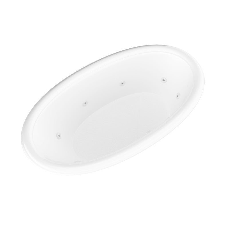 Atlantis Whirlpools Petite 44 x 78 Oval Whirlpool Jetted Bathtub
