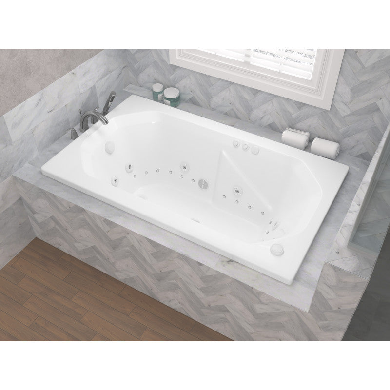 Atlantis Whirlpools Mirage 36 x 60 Rectangular Air & Whirlpool Jetted Bathtub