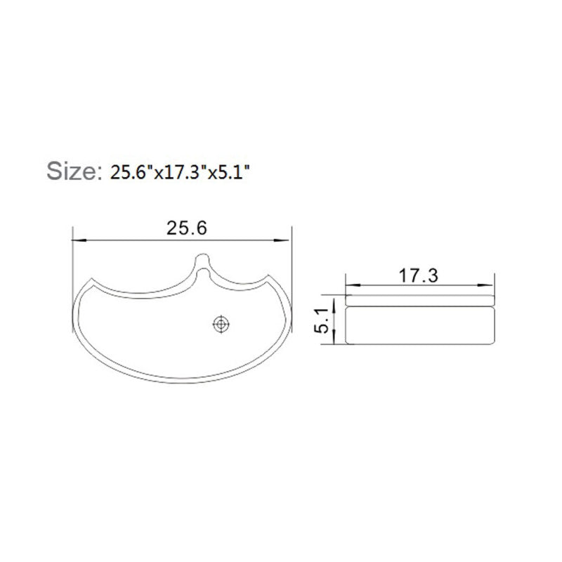 Byzantian Series Ceramic Vessel Sink in Byzantine Mosaic Finish