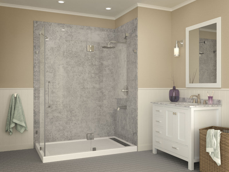 Orchard Series 60 in. x 36 in. Shower Base in White