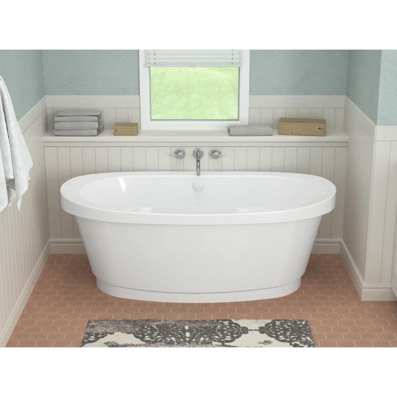 Atlantis Whirlpools Allure 36 x 66 Freestanding Tub with Center Drain