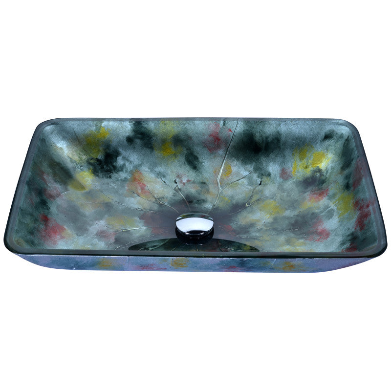 Voce Series Vessel Sink in Impasto Green