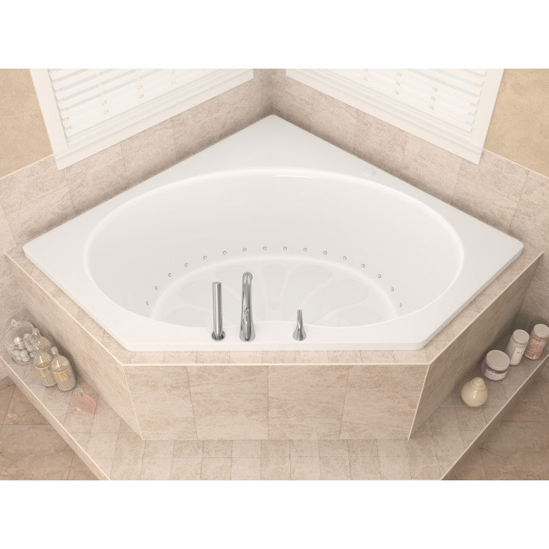 Atlantis Whirlpools Eclipse 60 x 60 Corner Air Jetted Bathtub