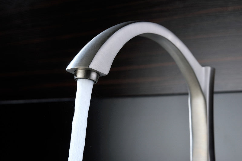 Soave Series 2-Handle Standard Kitchen Faucet in Brushed Nickel