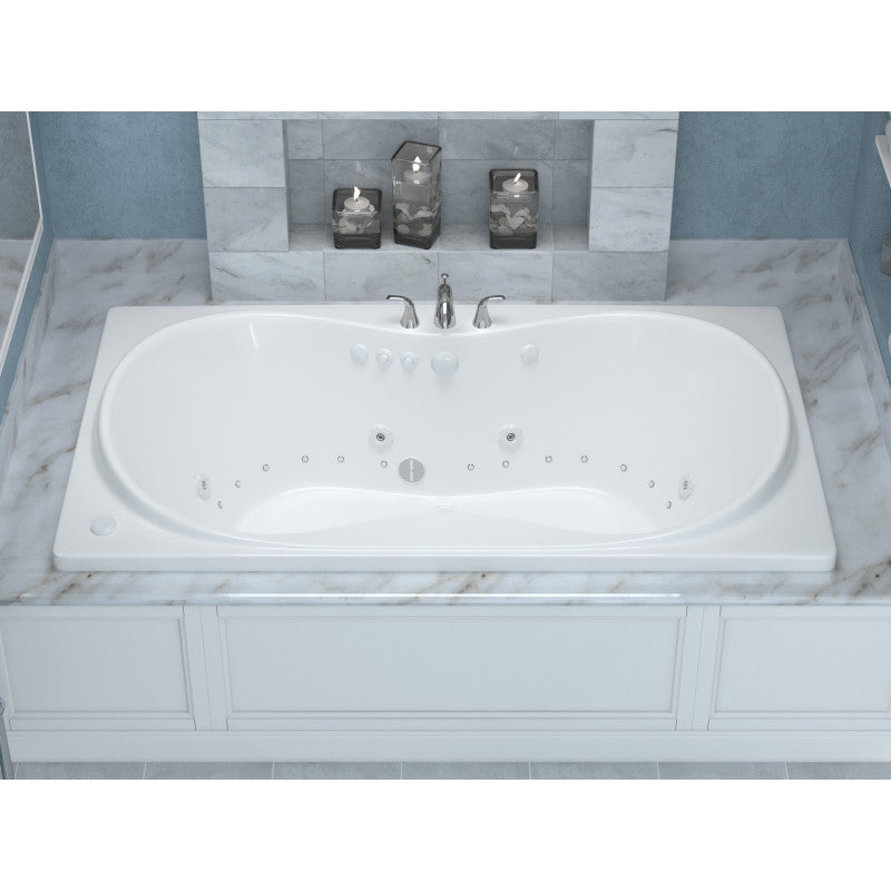 Atlantis Whirlpools Whisper 36 x 72 Rectangular Air & Whirlpool Jetted Bathtub