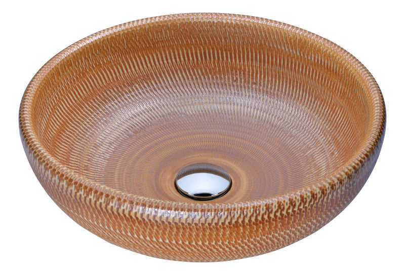 Earthen Series Vessel Sink in Creamy Beige
