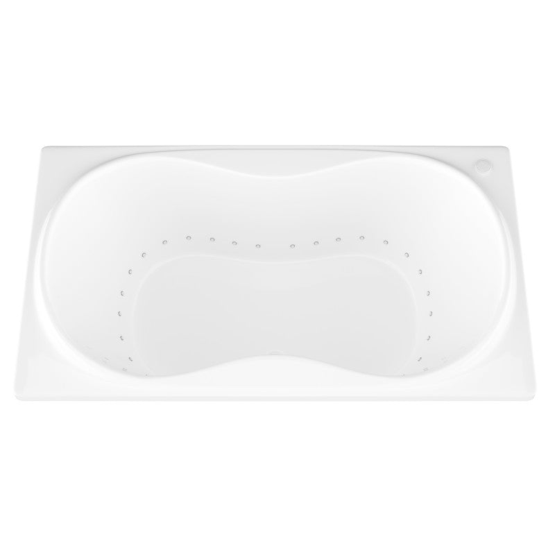 Atlantis Whirlpools Whisper 42 x 72 Rectangular Air Jetted Bathtub