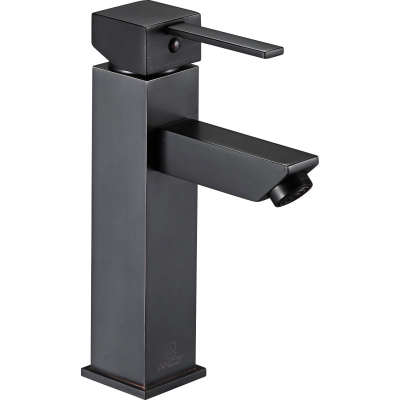 Pygmy Single Hole Single Handle Bathroom Faucet in Brushed Nickel