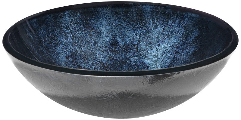 Makata Series Vessel Sink in Starlit Midnight