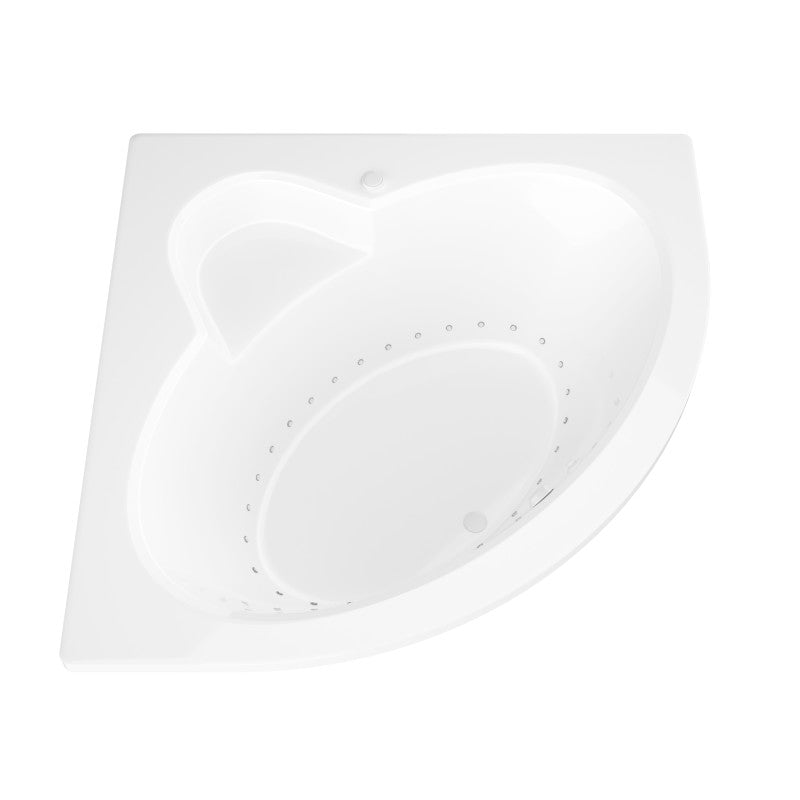Atlantis Whirlpools Alexandria 60 x 60 Corner Air Jetted Bathtub