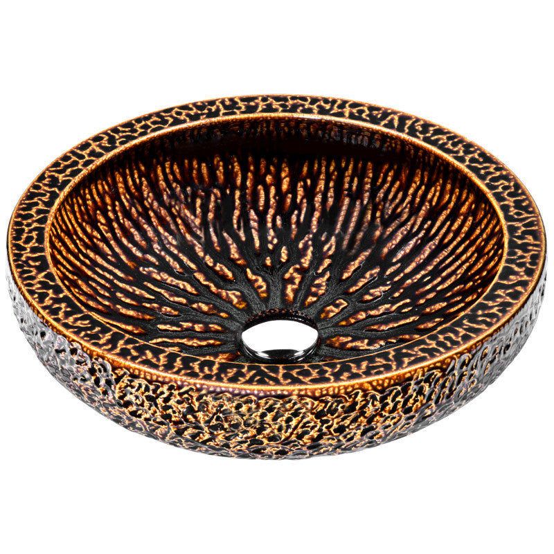 Regalia Series Vessel Sink in Speckled Umber