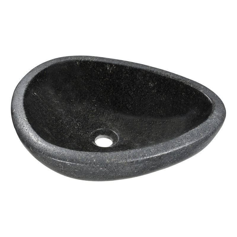Twin Vessel Sink in Desert Black