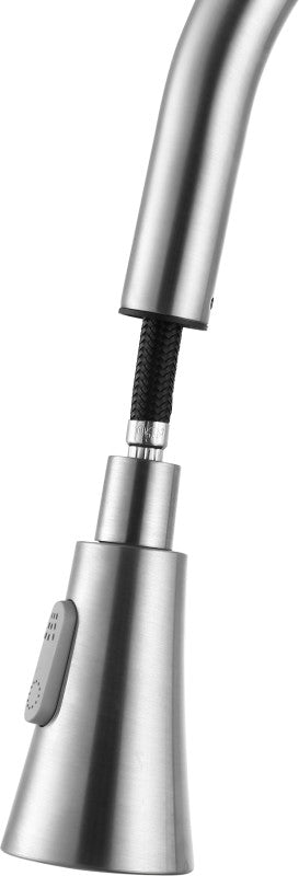 Rodeo Single-Handle Pull-Out Sprayer Kitchen Faucet in Brushed Nickel