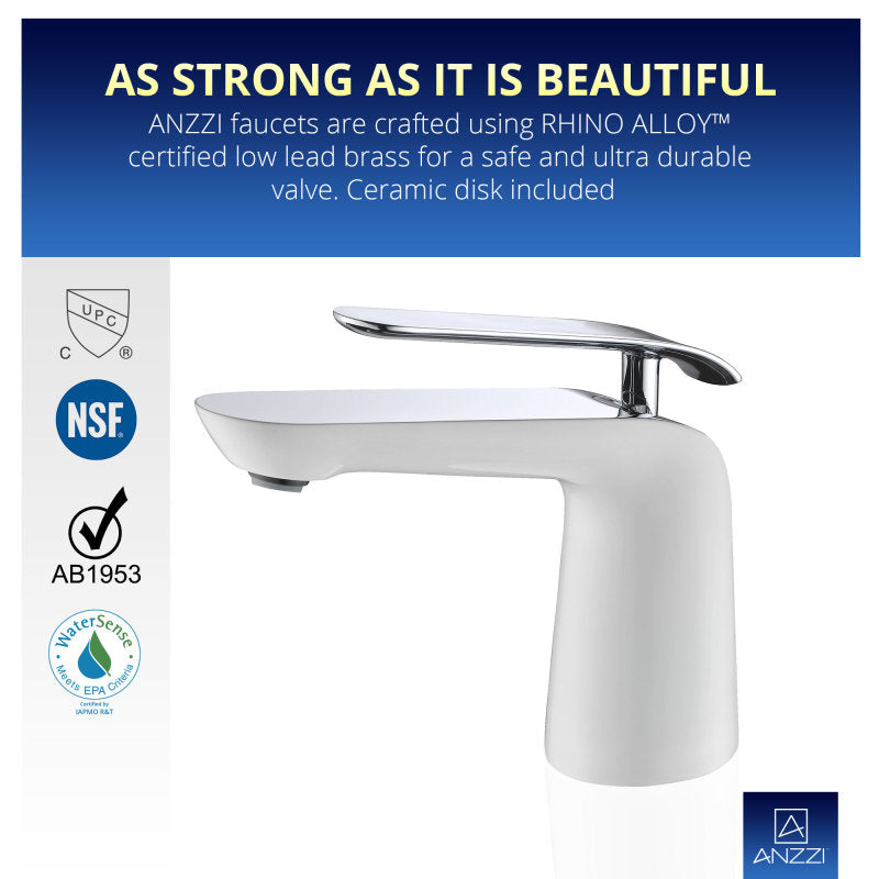 Etude Series Single Hole Single-Handle Low-Arc Bathroom Faucet in Polished Chrome
